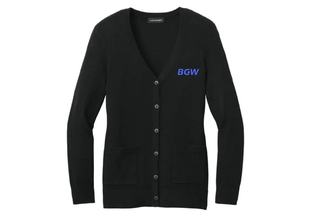 Port Authority Women's Easy Care Button-Up Cardigan Sweater