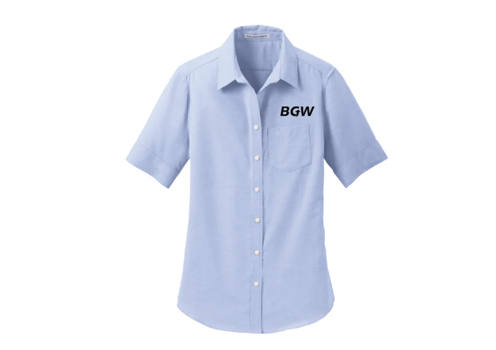Port Authority® Women's Short Sleeve SuperPro™ Oxford Shirt