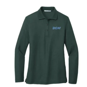 Port Authority Women's Silk Touch Long Sleeve Polo