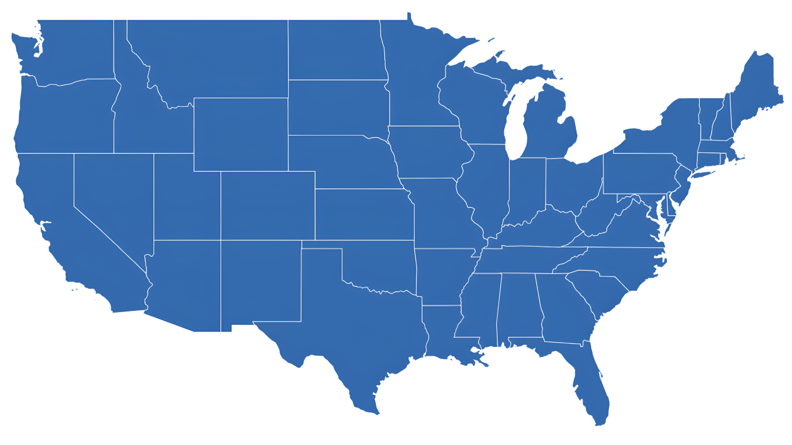 USA Map revised church architect