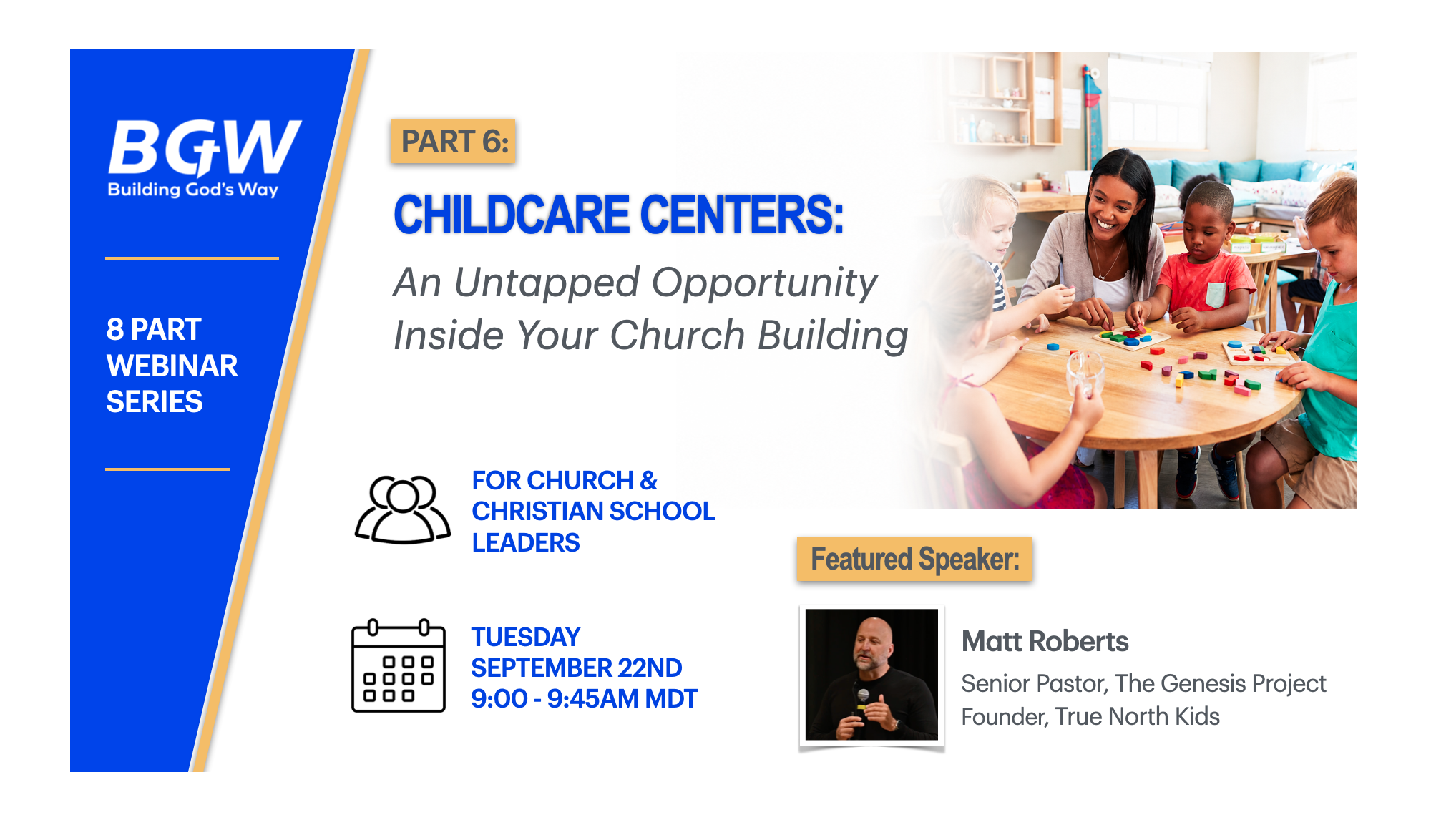 Childcare: An Untapped Opportunity Inside Your Church Building